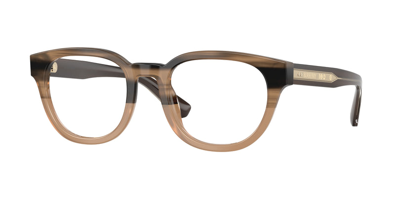 4207 - Striped Beige / Demo Lens