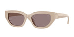 42447N - Beige / Dark Purple