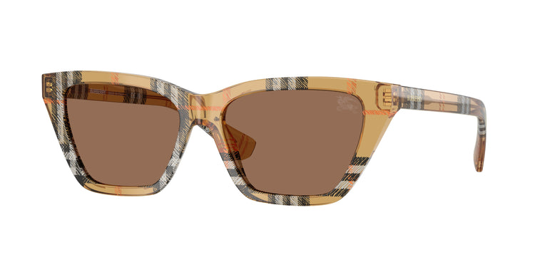 416373 - Check Sand / Dark Brown