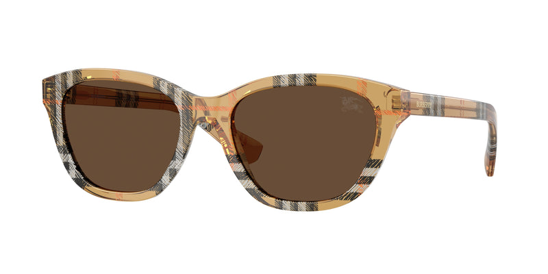 416373 - Check Sand / Dark Brown