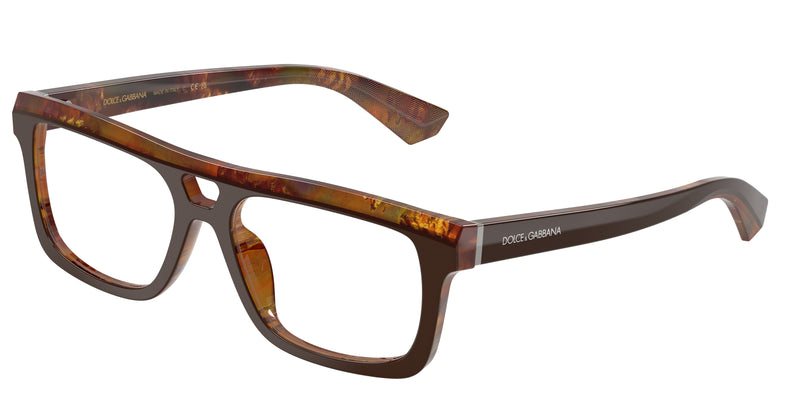 3456 - Top Brown/Pearl Gold & Brown / Demo Lens