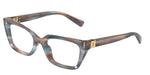 3448 - Striped Blue / Demo Lens