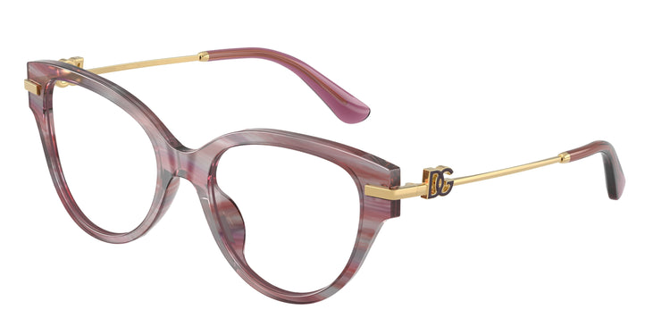 3474 - Striped Violet / Demo Lens