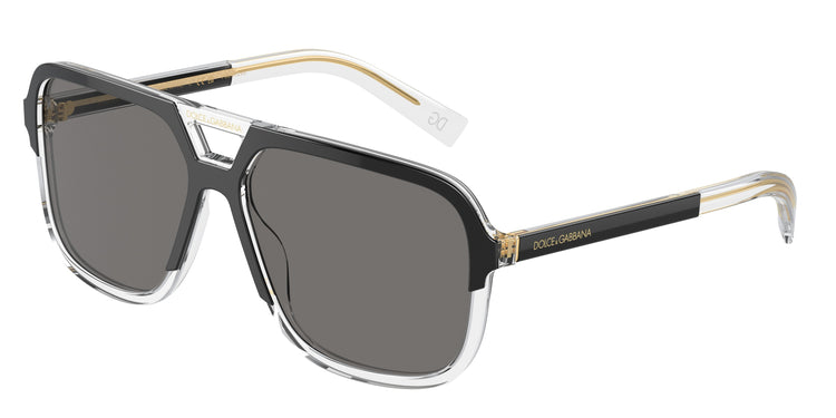 501/81 - Top Black On Crystal / Dark Grey