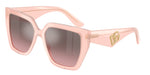 33847E - Opal Pink / Pink Mirror Silver Gradient