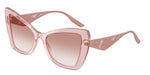 322613 - Transparent Powder Pink / Clear Gradient Brown