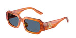348380 - Transparent Camel/Striped Ginger / Dark Blue