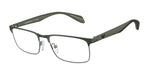 3367 - Matte Gunmetal/Green / Demo Lens