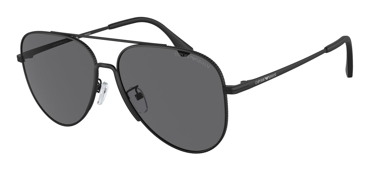 300181 - Matte Black / Polarized Grey