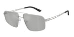 30458V - Matte Silver / Clear Mirror Silver