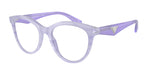 6113 - Shiny Striped Lilac / Transparent