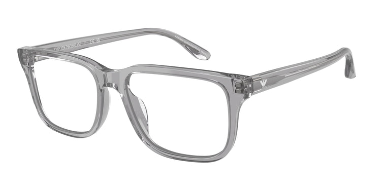 6202 - Shiny Transparent Grey / Demo Lens