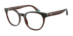 6318 - Transparent Brown/Teal / Demo Lens