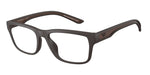 6186 - Rubberized Matte Brown / Demo Lens