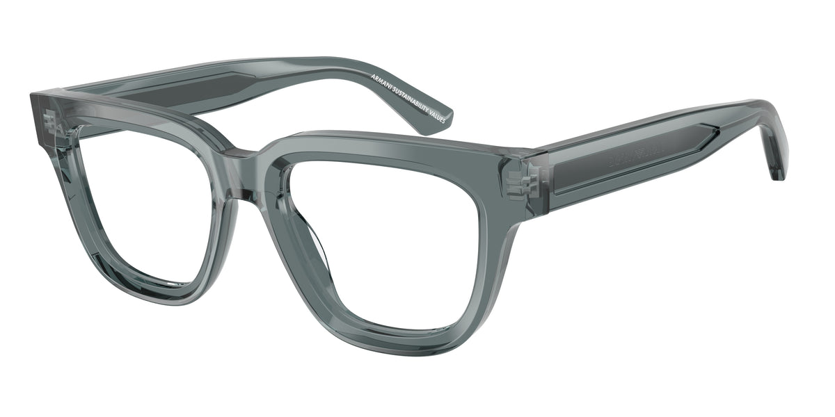 6364 - Shiny Transparent Grey / Demo Lens