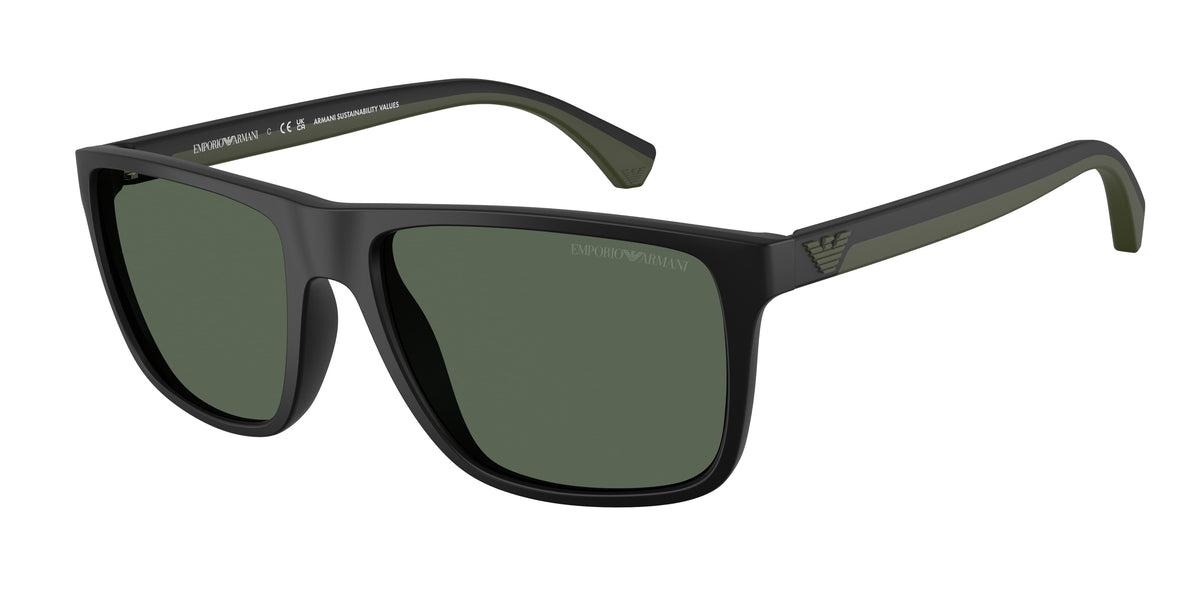 500171 - Matte Black / Dark Green