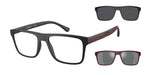 50421W - Matte Black / Clear