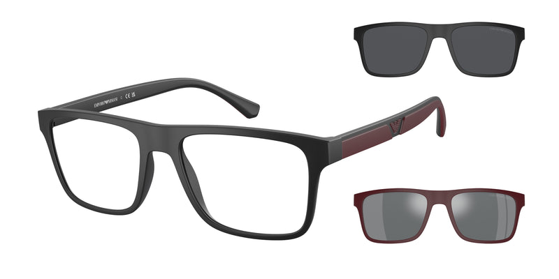 50421W - Matte Black / Clear