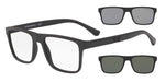 58011W - Matte Black / Clear