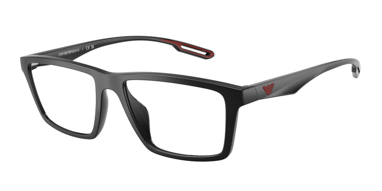 5017 - Shiny Black/Red / Demo Lens