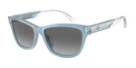 609611 - Shiny Opaline Azure / Grey Gradient