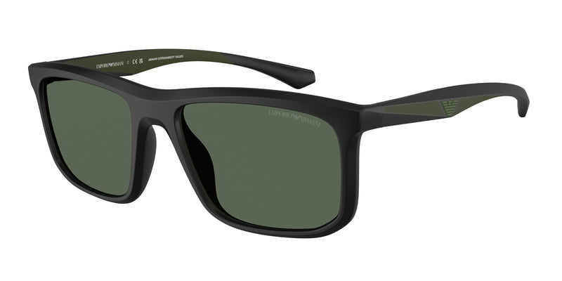 500171 - Matte Black / Dark Green