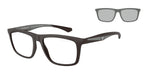 61861W - Matte Brown / Transparent