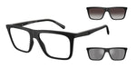 50011W - Matte Black / Clear