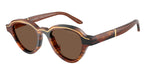 633973 - Striped Dark Brown / Brown