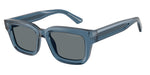 636280 - Shiny Transparent Blue / Dark Blue
