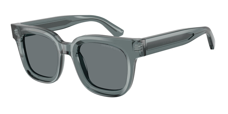636480 - Shiny Transparent Grey / Dark Blue