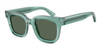 636571 - Shiny Transparent Green / Dark Green