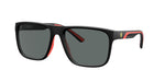 504/81 - Matte Black / Polarized Grey