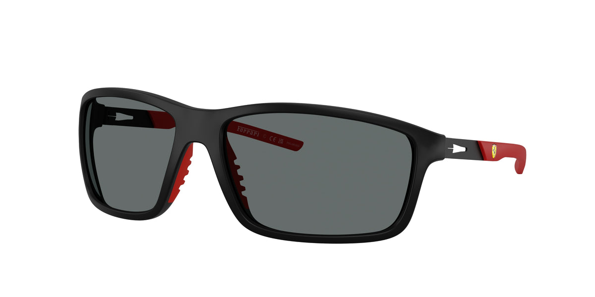 504/81 - Matte Black / Polarized Grey