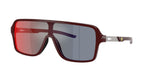525/M5 - Red Bordeaux Shiny / Dark Grey Mirror Red/Yellow