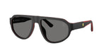 757/81 - Black/Red / Dark Grey Polarized