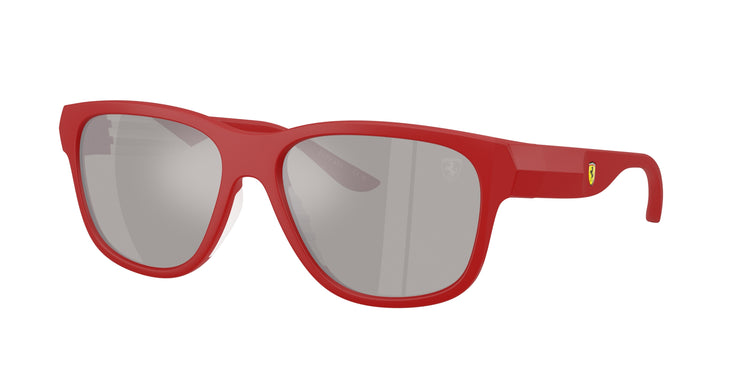 514/6G - Red Matte / Grey Mirror