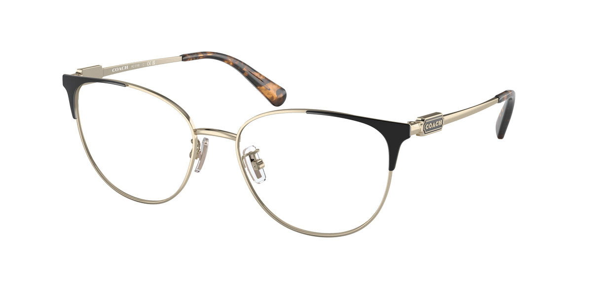 9396 - Shiny Light Gold / Black / Demo Lens