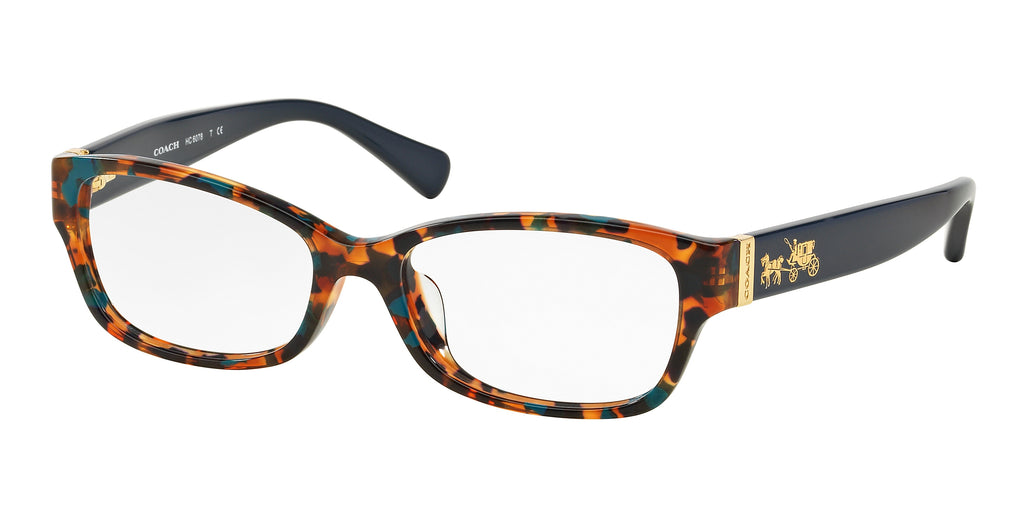 5337 - Teal Confetti Tortoise / Demo Lens