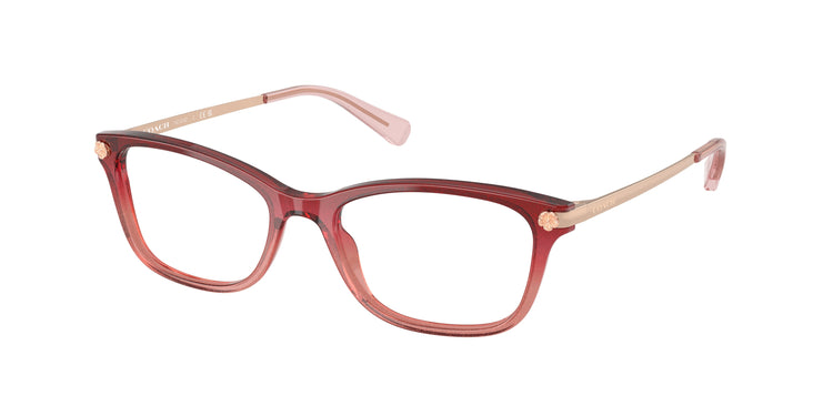 5551 - Burgundy Pink Glitter Gradient / Demo Lens