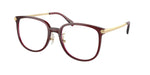 5824 - Transparent Burgundy / Demo Lens