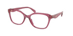 5824 - Transparent Burgundy / Demo Lens