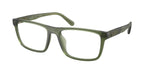 5786 - Matte Transparent Army Green / Transparent