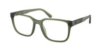 5786 - Matte Transparent Army Green / Demo Lens