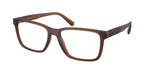 5911 - Matte Transparent Brown / Demo Lens