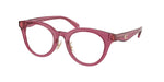 5824 - Transparent Burgundy / Demo Lens