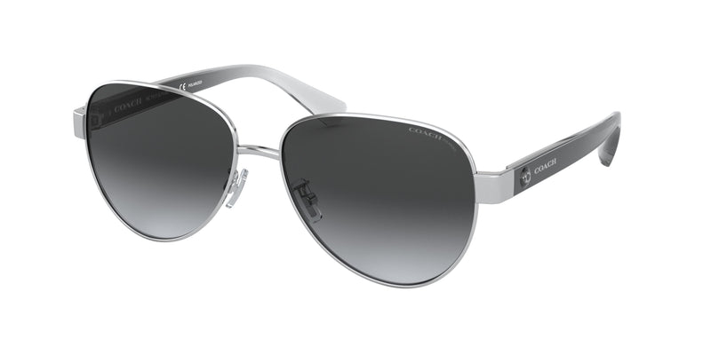 9001T3 - Silver / Dark Grey Gradient Polarized