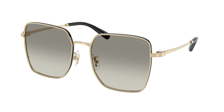 94643C - Shiny Light Gold/Black / Grey Gradient