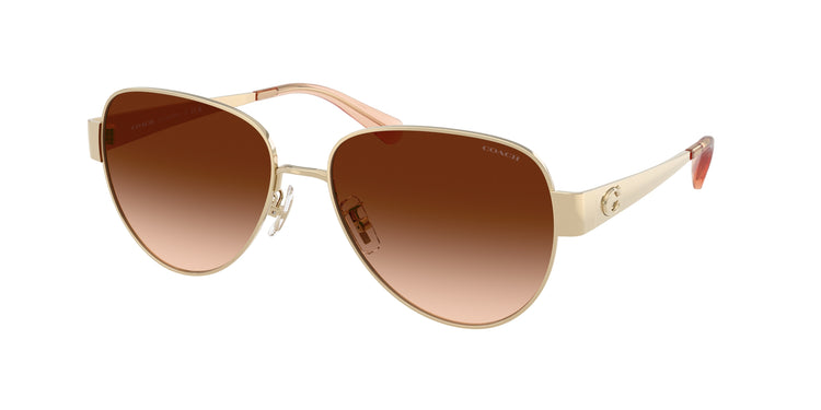 900574 - Shiny Light Gold / Brown Gradient