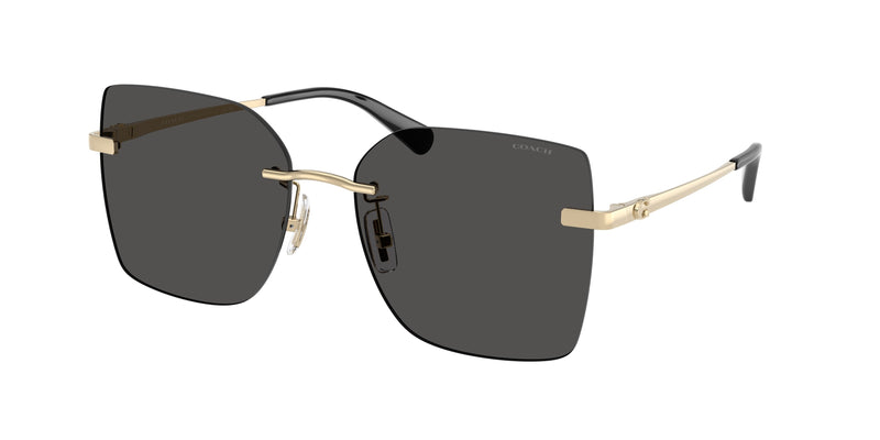 900587 - Shiny Light Gold / Grey Solid